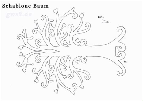 baum schablone|Baumschablone .